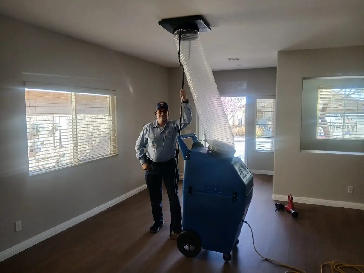 Professional Dryer Vent Cleaning work inside a North Caldwell home
